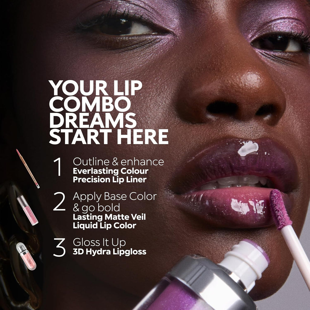 KIKO Milano 3D Hydra Lipgloss - Shade 17 Pearly Mauve