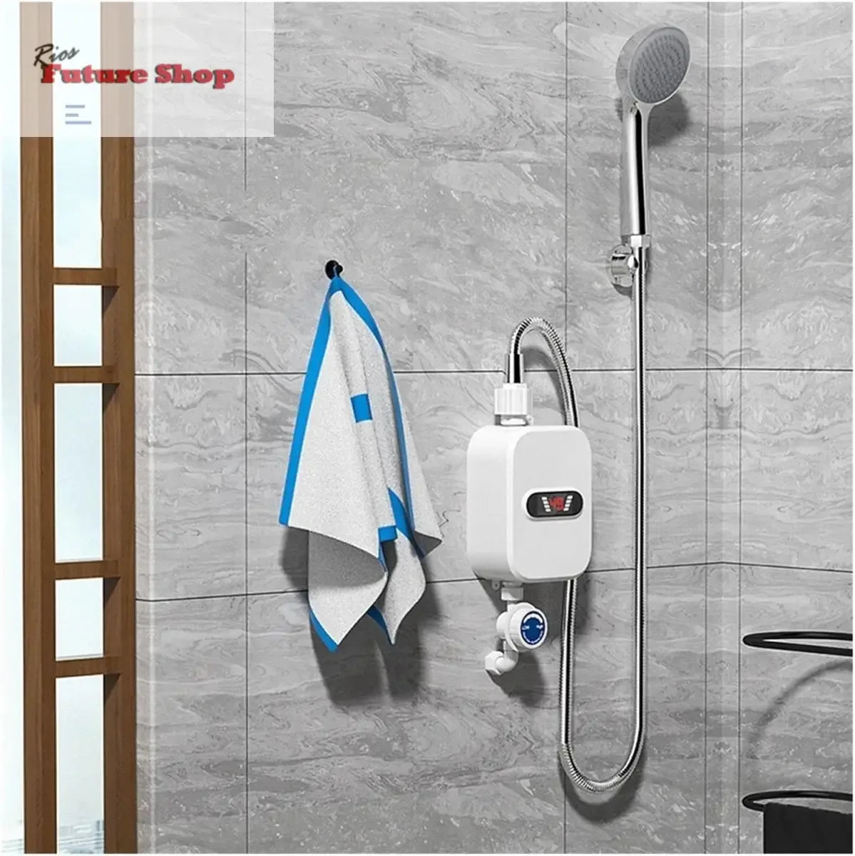 Aquecedor de agua eléctrico instantáneo de 3500W - Rios Future Shop