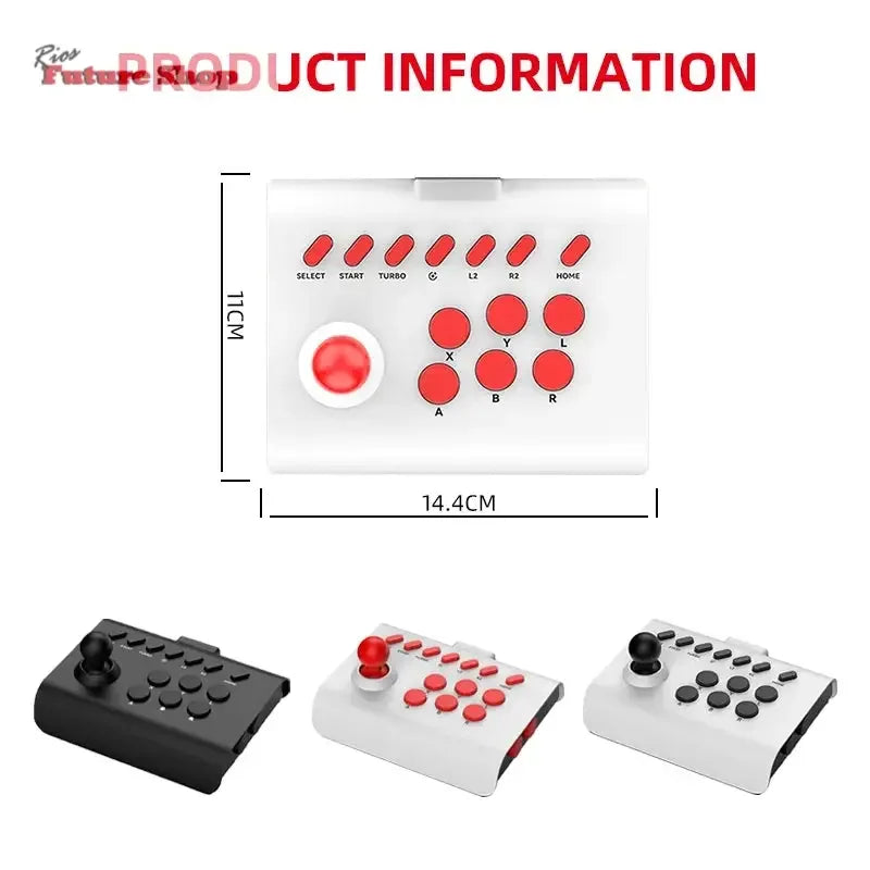 Arcade Joystick Wireless for PC/Android/ios/Switch/PS3/PS4 - Rios Future Shop
