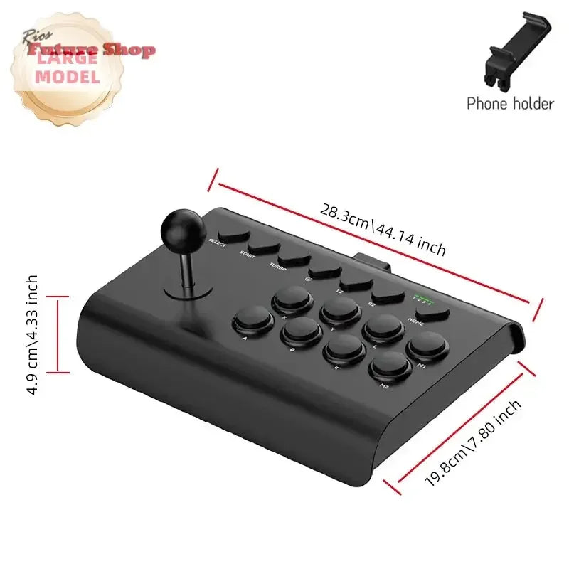Arcade Joystick Wireless for PC/Android/ios/Switch/PS3/PS4 - Rios Future Shop