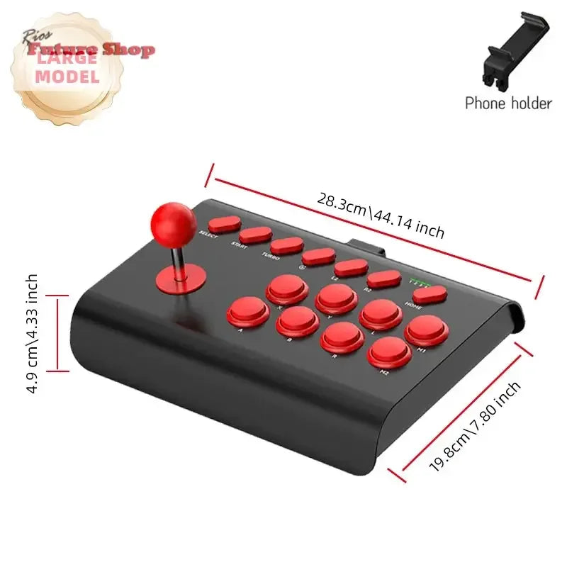 Arcade Joystick Wireless for PC/Android/ios/Switch/PS3/PS4 - Rios Future Shop
