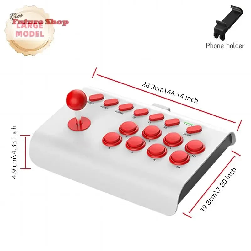 Arcade Joystick Wireless for PC/Android/ios/Switch/PS3/PS4 - Rios Future Shop