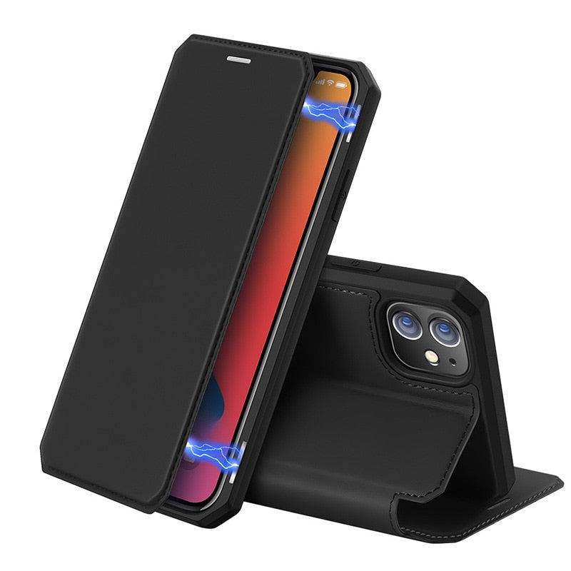 DuxDucis Pu Leather Case For Iphone 11 12 Pro Max