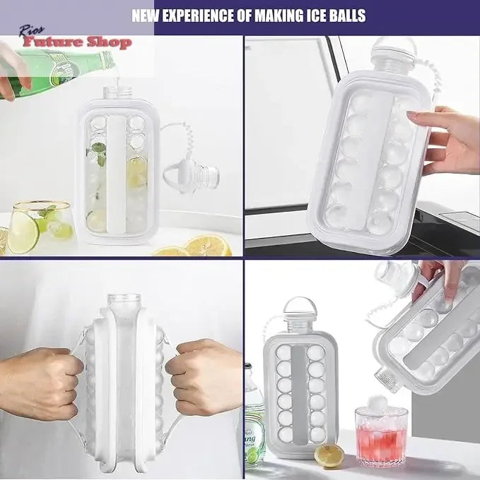 Bandeja para cubitos de hielo 2 en 1 - Rios Future Shop