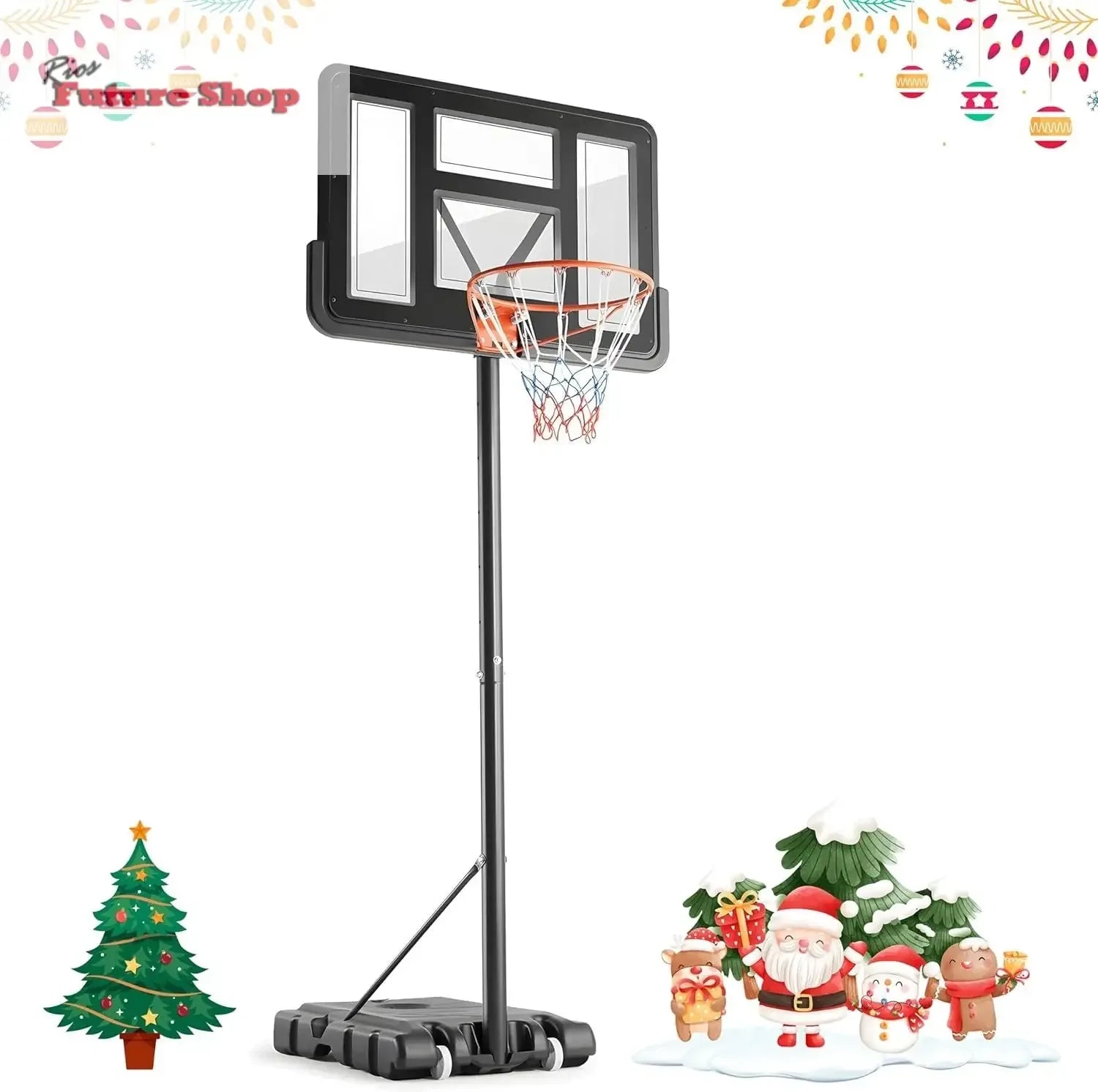 Basketball Hoop Outdoor Portable Court - Rios Future Shop