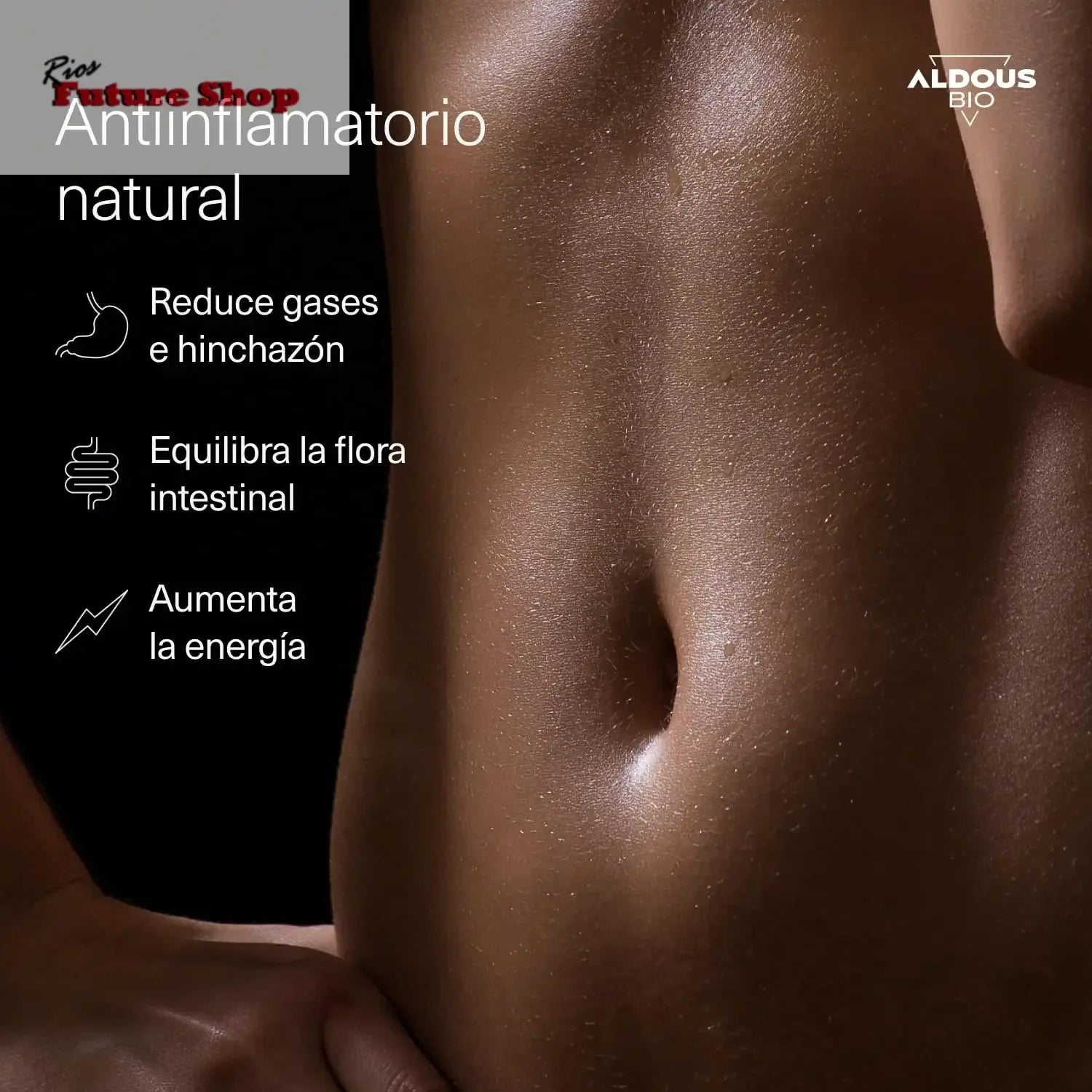 BioPro Turmeric Probiotics + Ginger & Black Pepper, 250 Capsules, 1460 mg - Rios Future Shop