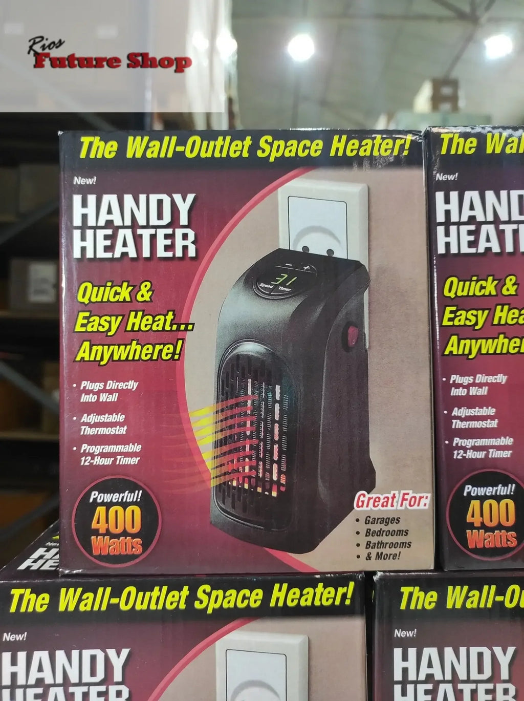 Calefactor 400 Watts - Rios Future Shop