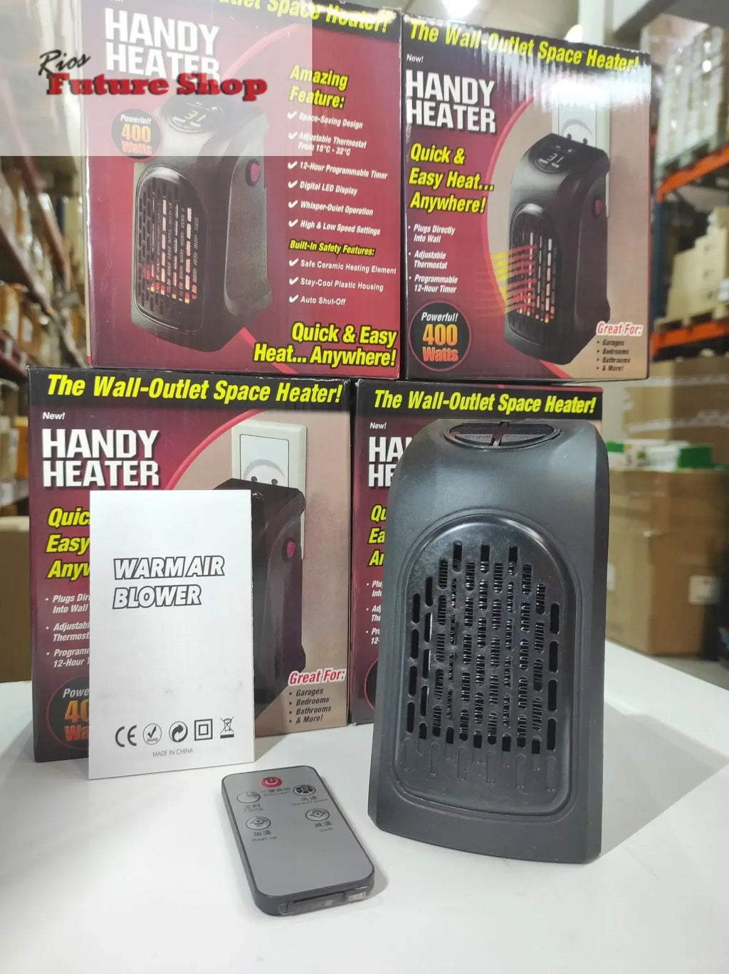 Calefactor 400 Watts - Rios Future Shop