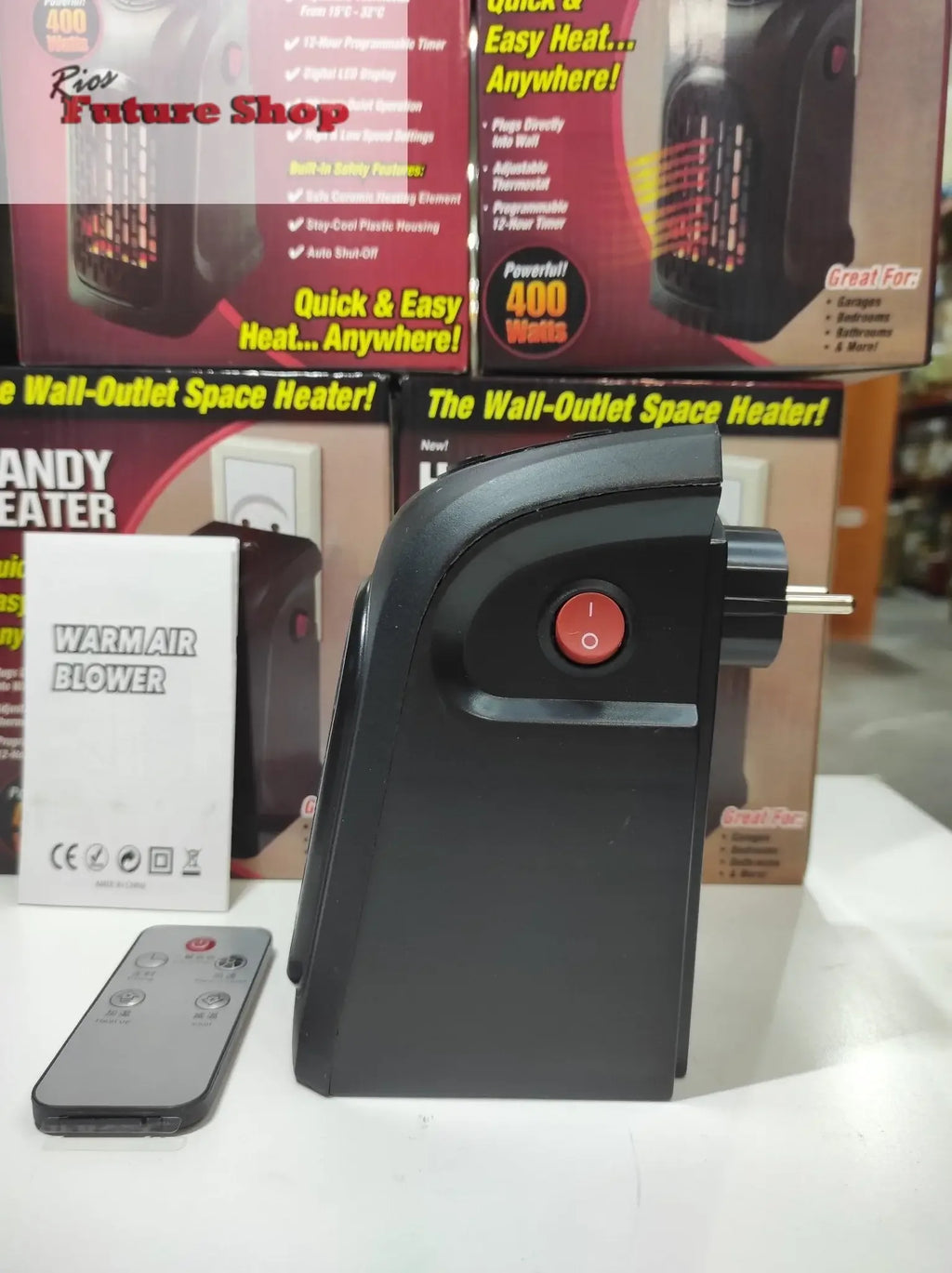 Calefactor 400 Watts - Rios Future Shop