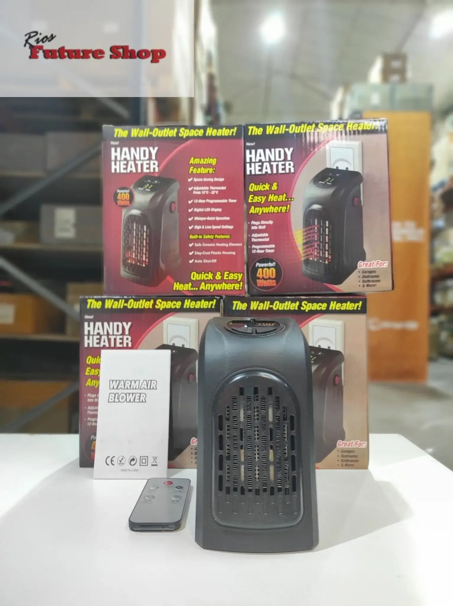 Calefactor 400 Watts - Rios Future Shop