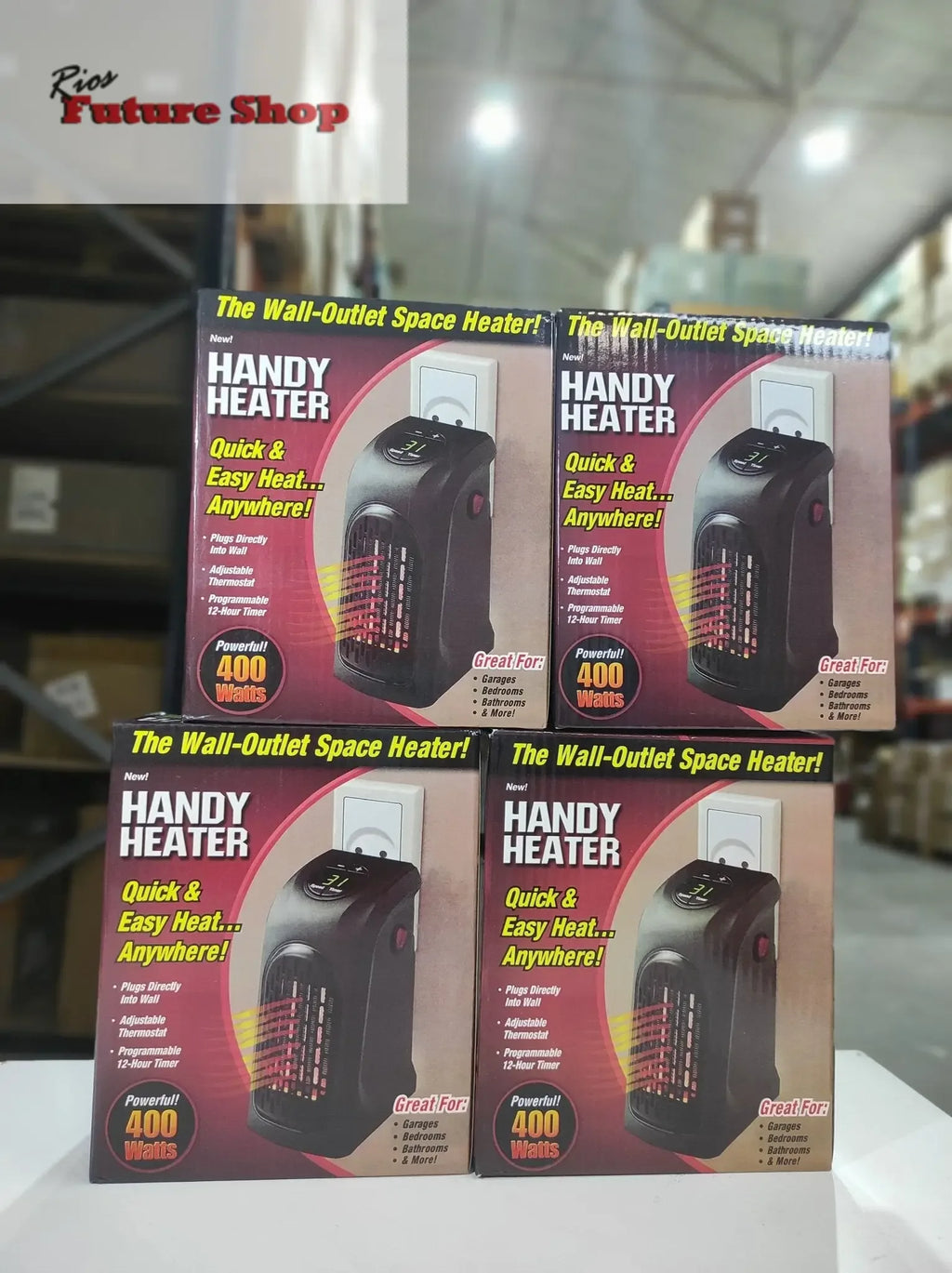 Calefactor 400 Watts - Rios Future Shop