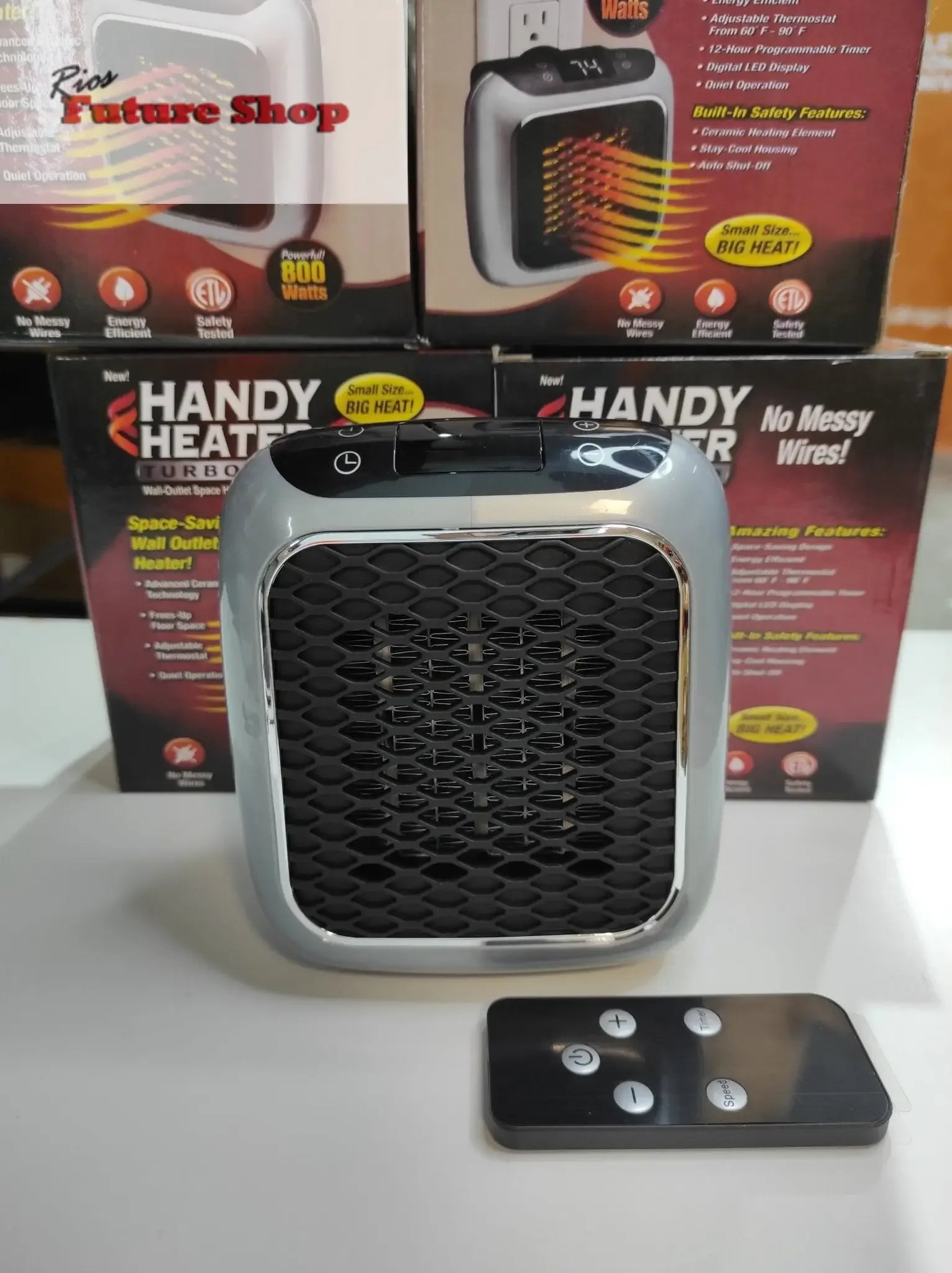 Calefactor Mini 800 Watts - Rios Future Shop