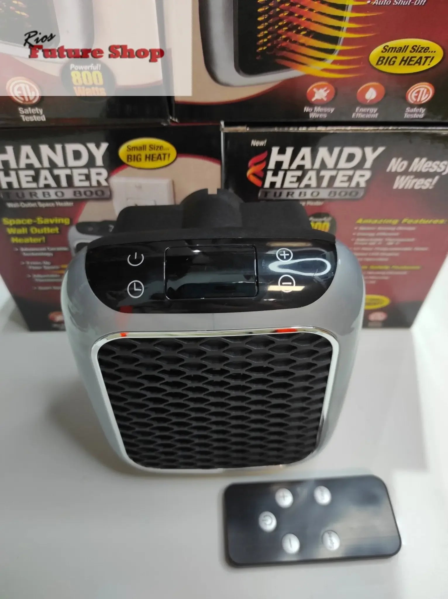 Calefactor Mini 800 Watts - Rios Future Shop