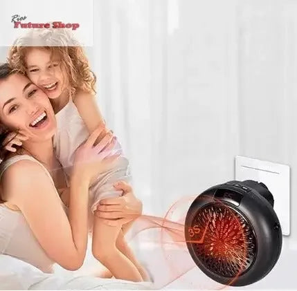 Calefactor Redondo Portátil 900 Watts - Rios Future Shop