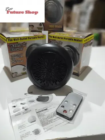 Calefactor Redondo Portátil 900 Watts - Rios Future Shop