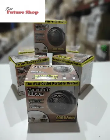 Calefactor Redondo Portátil 900 Watts - Rios Future Shop