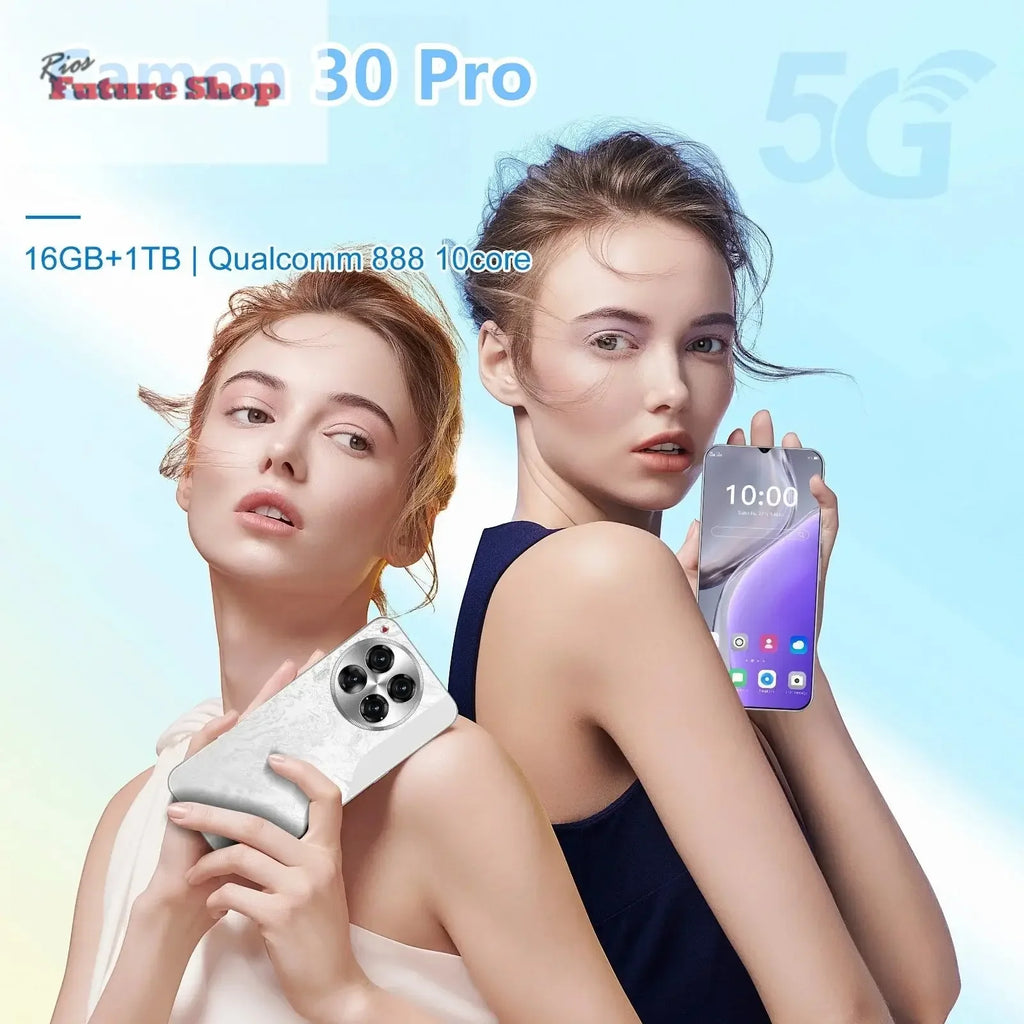 Camon 30 Pro Original 7.3-inch 5G Smartphone 16GB +1TB - Rios Future Shop
