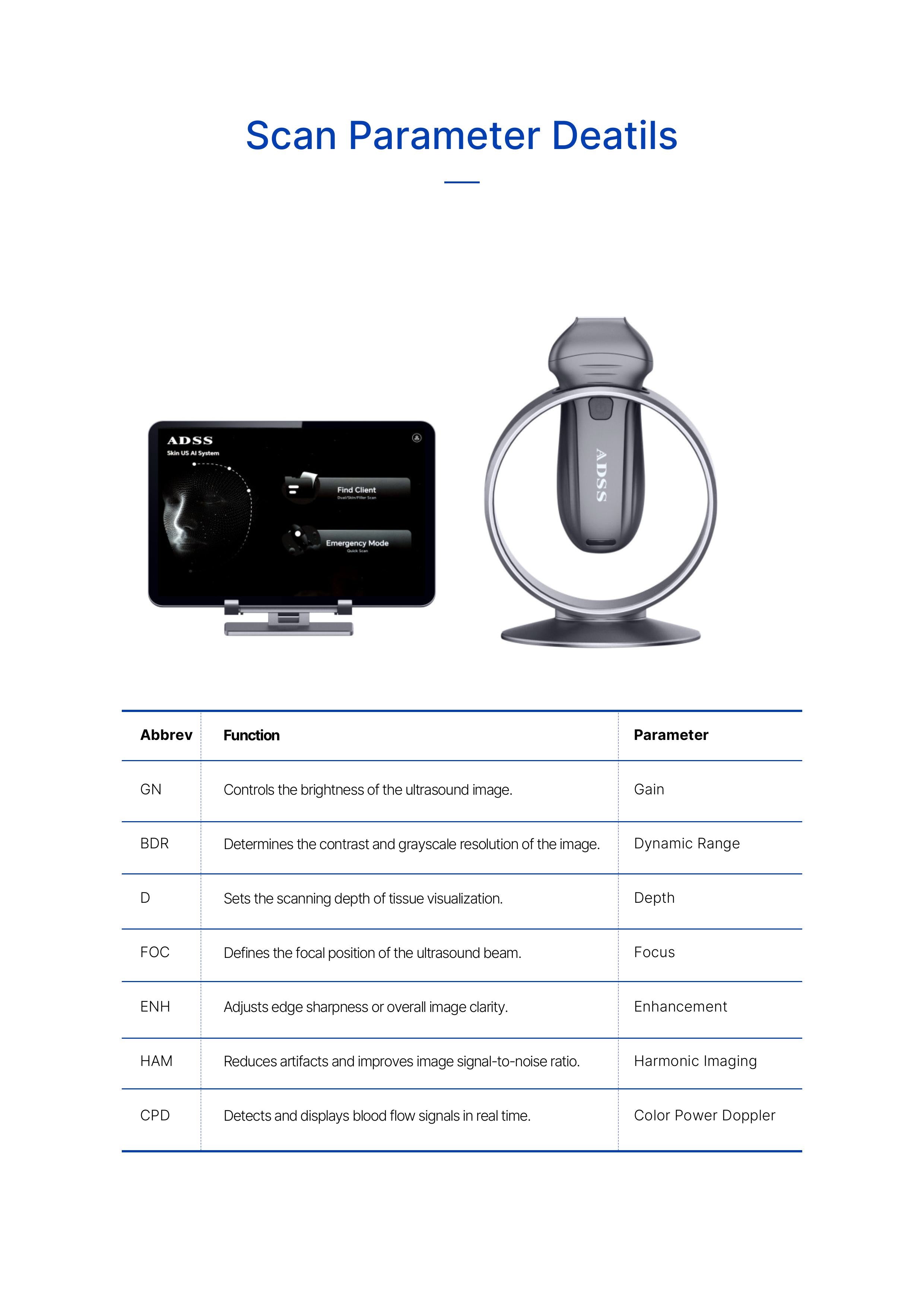 ADSS-AI Handheld Ultrasound System