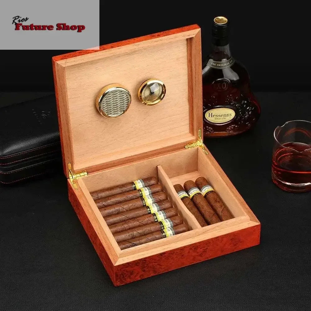 Cohiba Cedar Wood Travel Humidor - Rios Future Shop