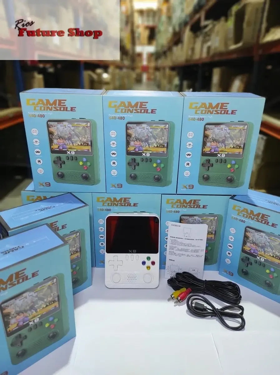 Consola de Juegos x9 con pantalla IPS de 3,5 Pulgadas - Rios Future Shop