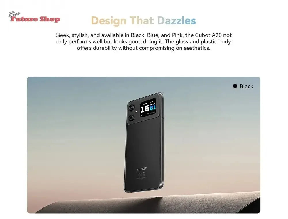 Cubot A20 4G Smart Phone Android 14 - Rios Future Shop