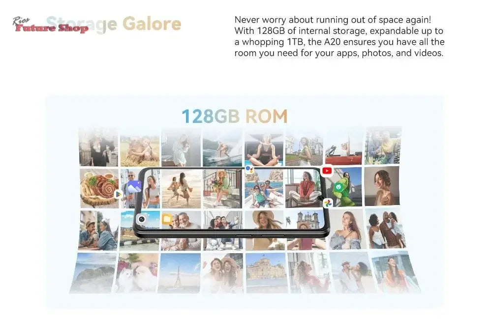 Cubot A20 4G Smart Phone Android 14 - Rios Future Shop