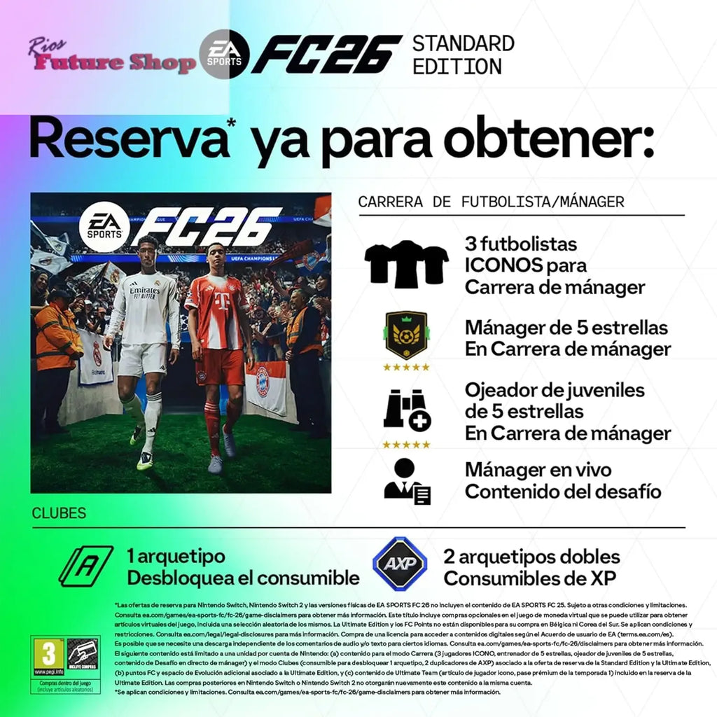EA SPORTS FC 26 Standard Edition PS5 | Videojuegos | Castellano - Rios Future Shop
