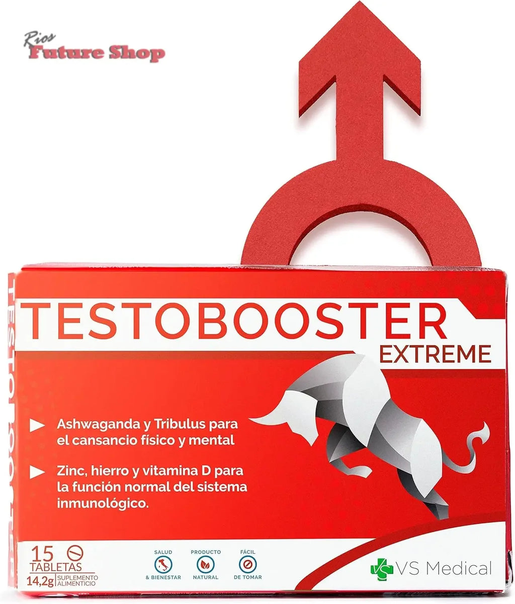 Extreme Testosterona Booster - Unleash Your Inner Strength with Powerful Energy & Vitality Support - Rios Future Shop