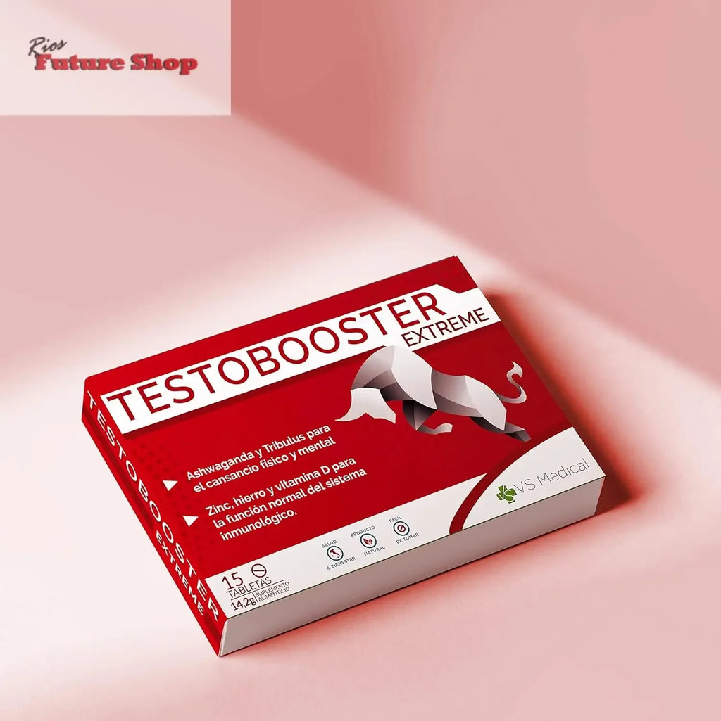 Extreme Testosterona Booster - Unleash Your Inner Strength with Powerful Energy & Vitality Support - Rios Future Shop