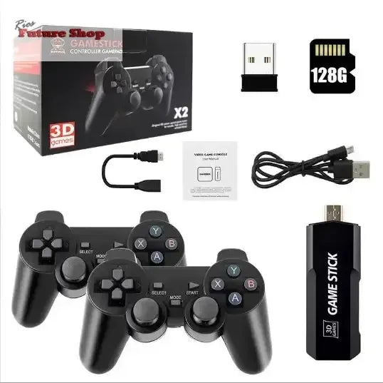 Game Console GD10 Pro 4K 3D HD +30000 Retro Video Games - Rios Future Shop