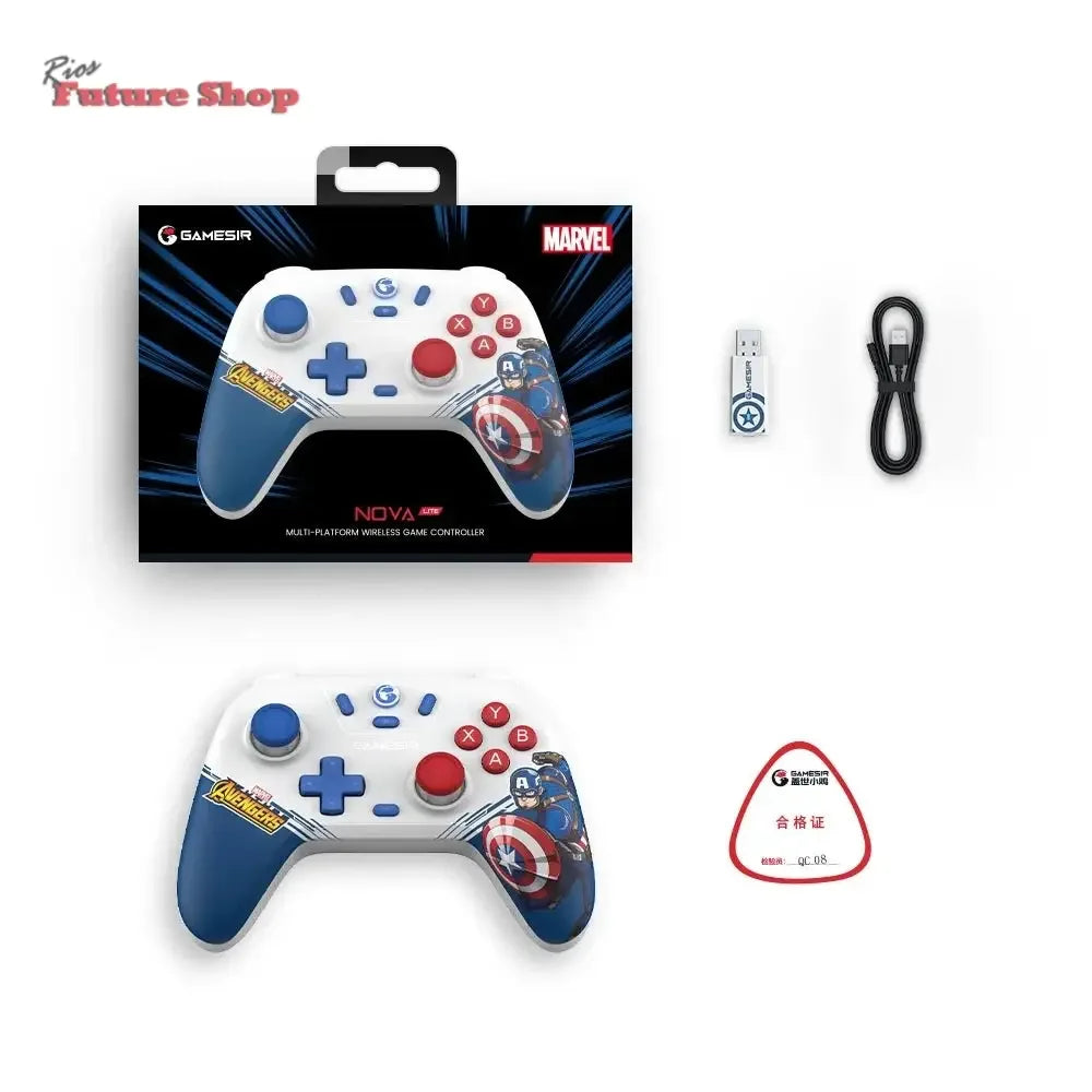 GameSir Nova Lite Switch Gaming Controller Hall Effect Gamepad for Nintendo Switch iPhone Android Cellphone Marvel Version - Rios Future Shop