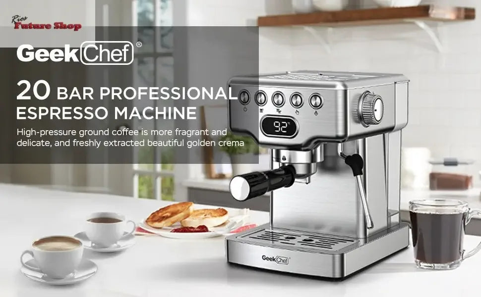 Geek Chef Espresso Machine - Rios Future Shop