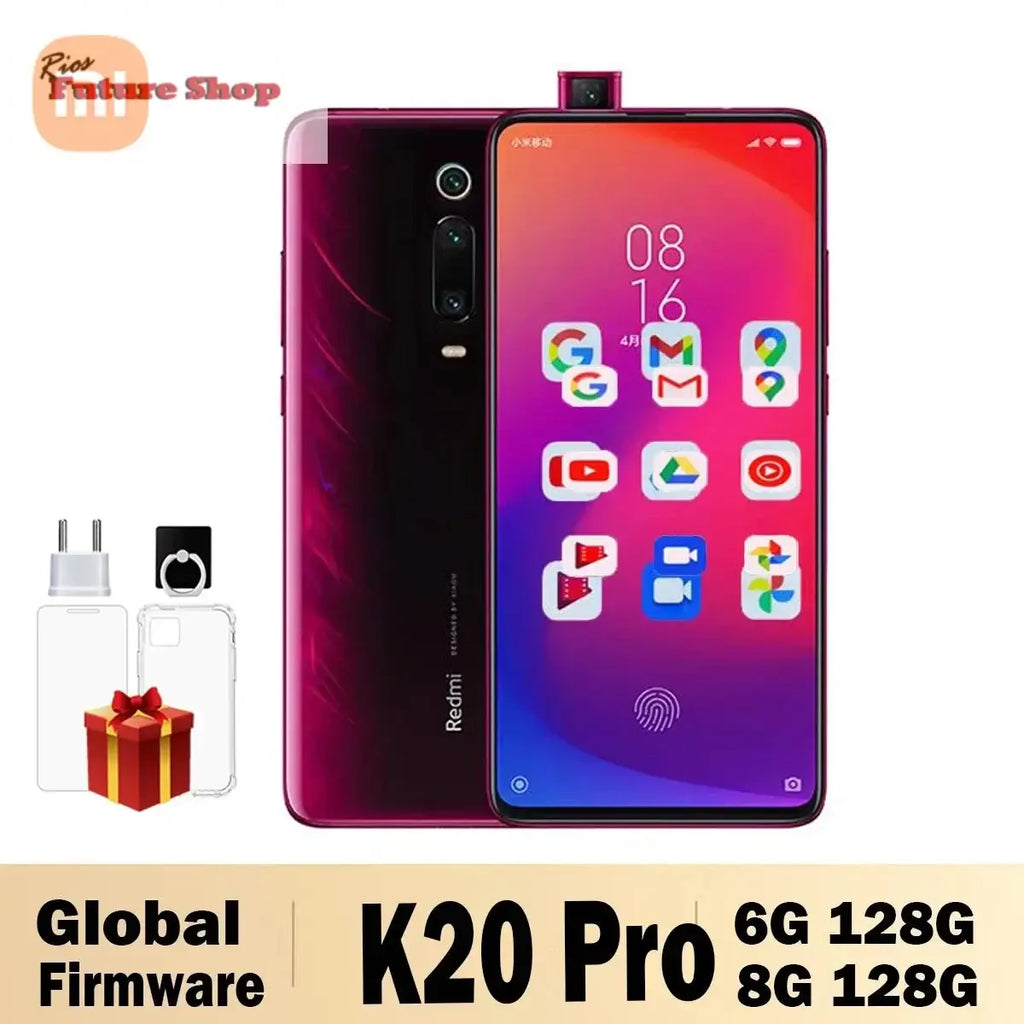 Global firmware Xiaomi Redmi K20 Pro Smartphone 6GB RAM 128GB ROM Snapdragon 855 48 MP+ 20 MP used phone - Rios Future Shop