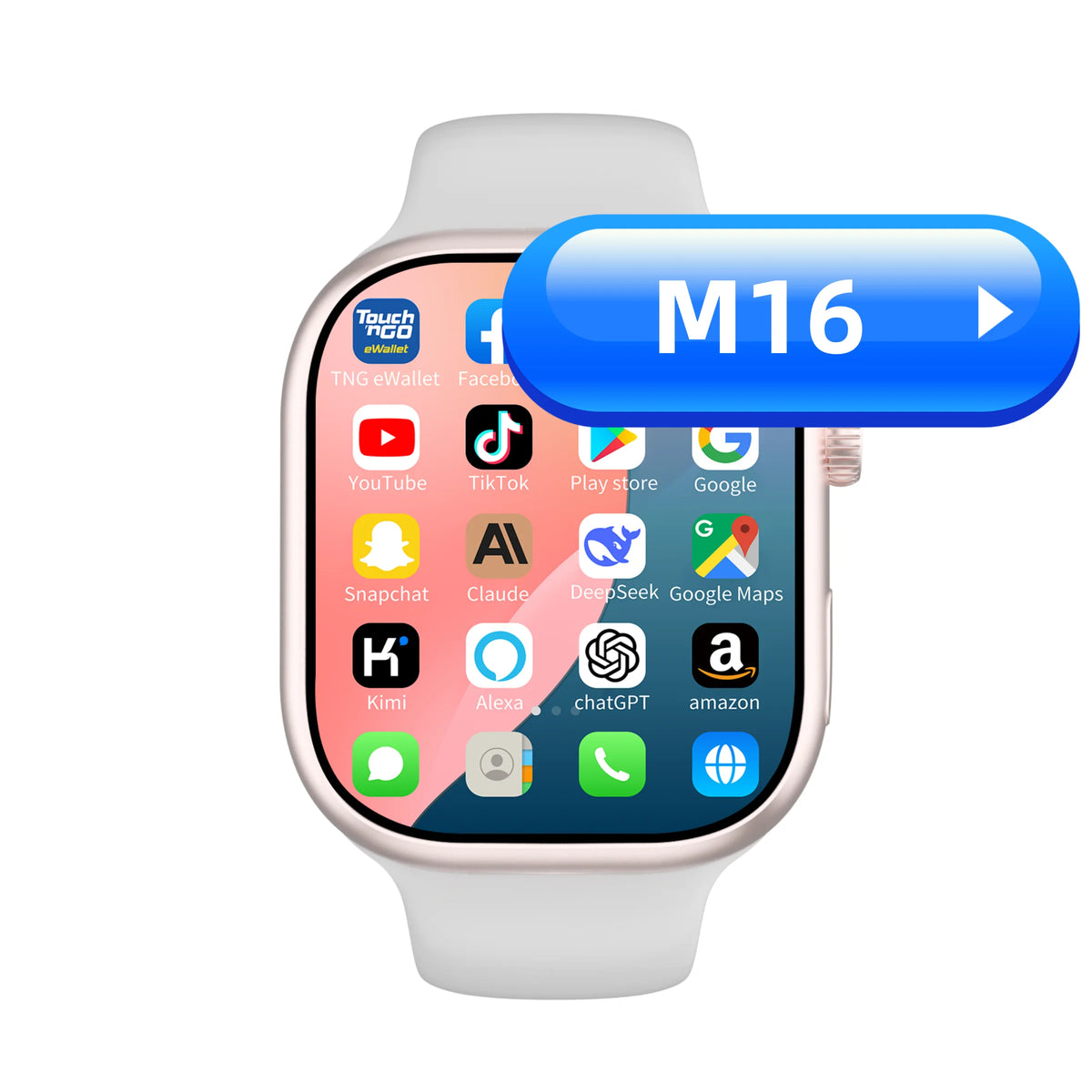 2026 New 4G Android Smart Watch M16