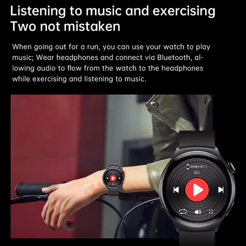 Smartwatch with Round AMOLED Display (2026)