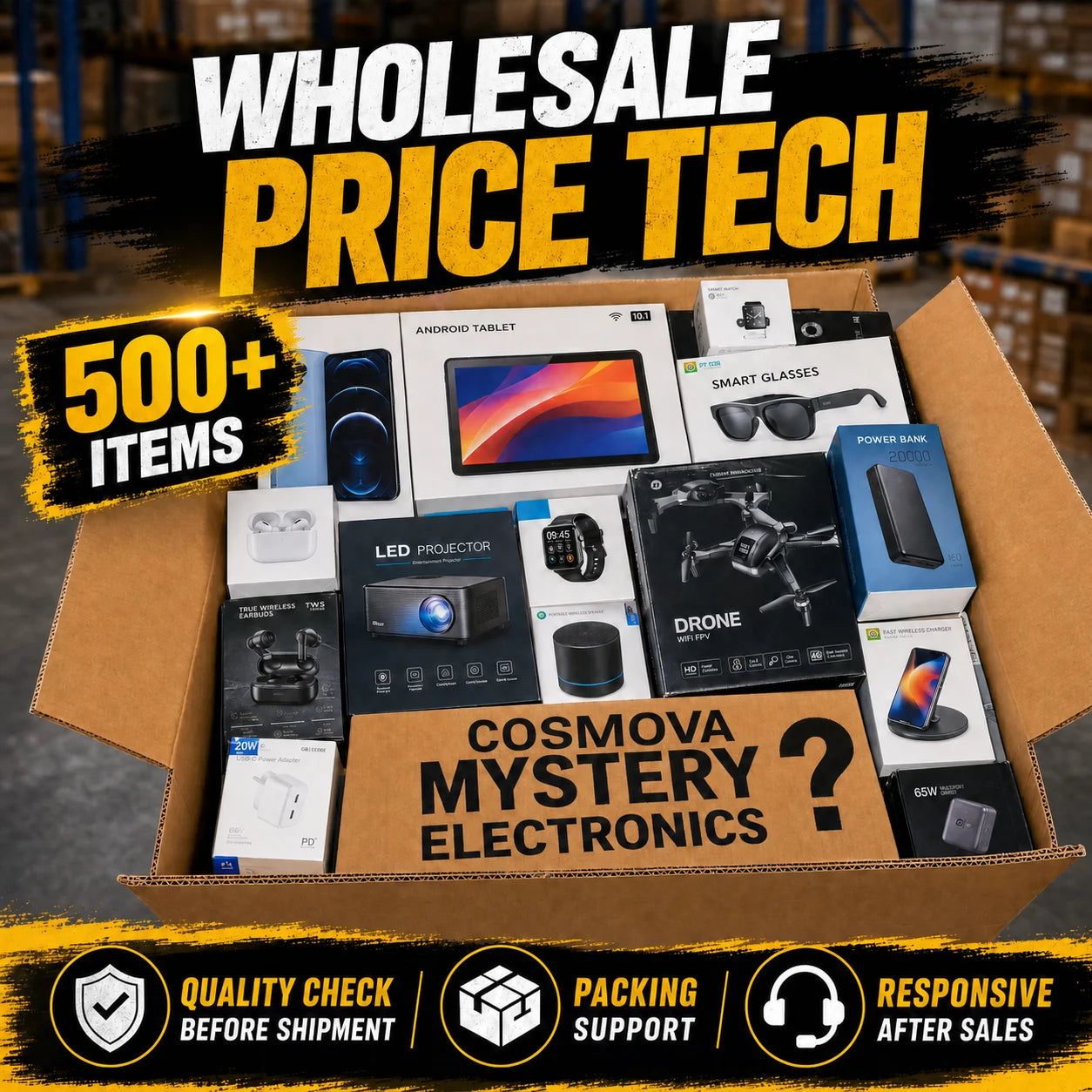 Rios Future Shop MEGA Electronics Mystery Box