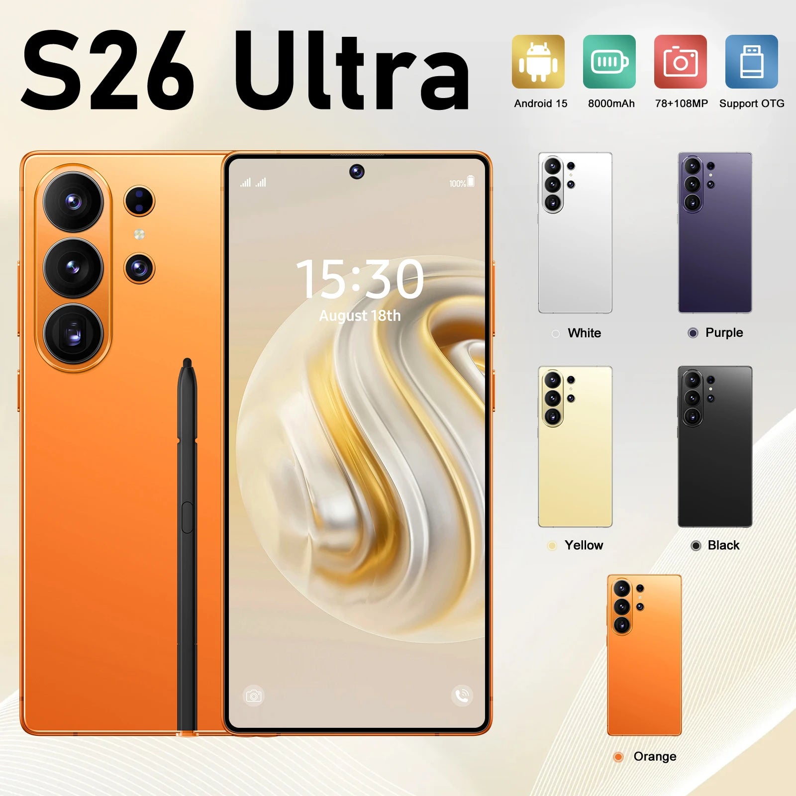 2026 New Global Version Smartphone S26