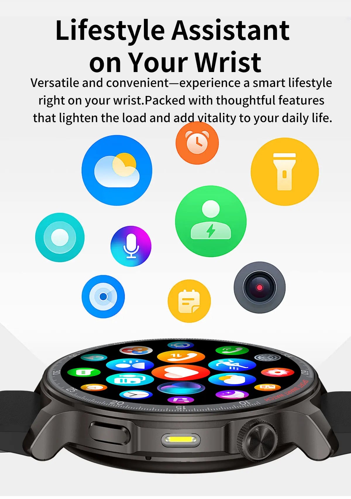 HT48 Smart Watch  IP68 1.46"