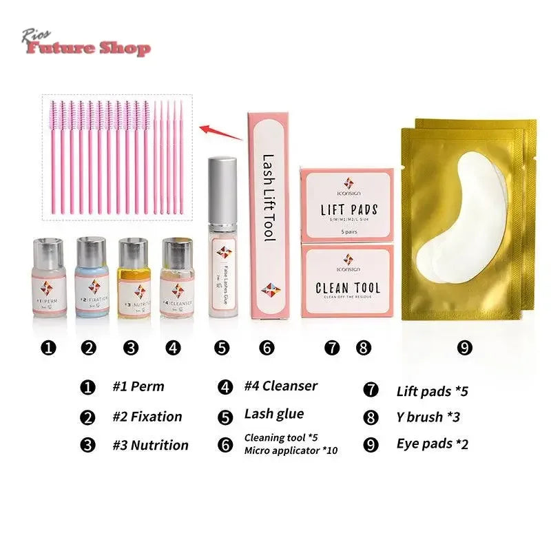 Lash Lift Kit ICONSIGN Eyelash Makeup Tools - Rios Future Shop