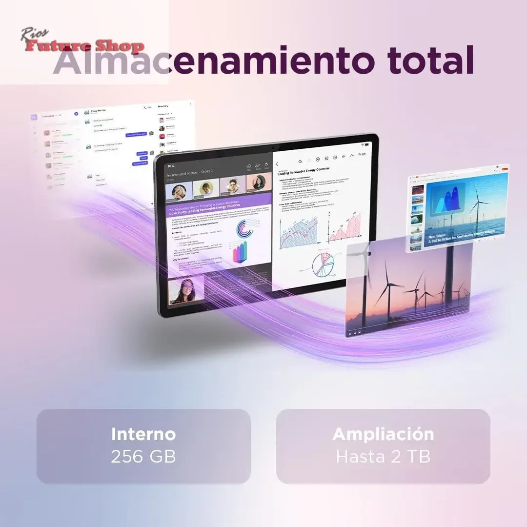 Lenovo Idea Tab 11" Tablet - Stunning 2.5K Display with Keyboard & Pen for Ultimate Creativity - Rios Future Shop