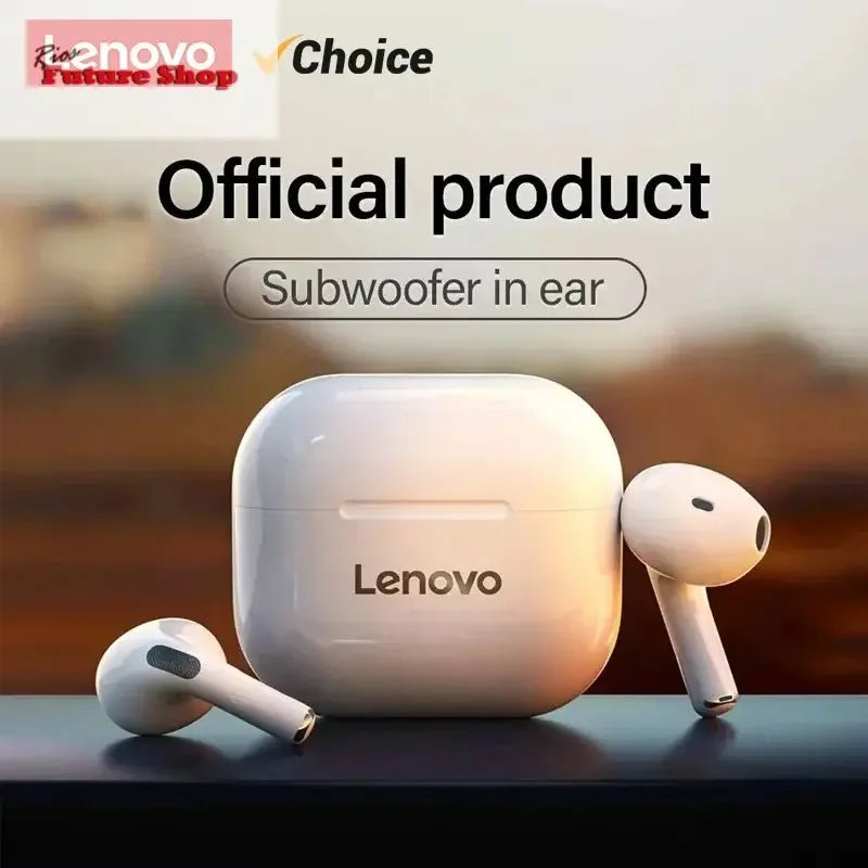 Lenovo lp40 sem fio bluetooth fones de ouvido tws controle toque fone de ouvido jogos hd chamada com microfone 2025 nova escolha - Rios Future Shop