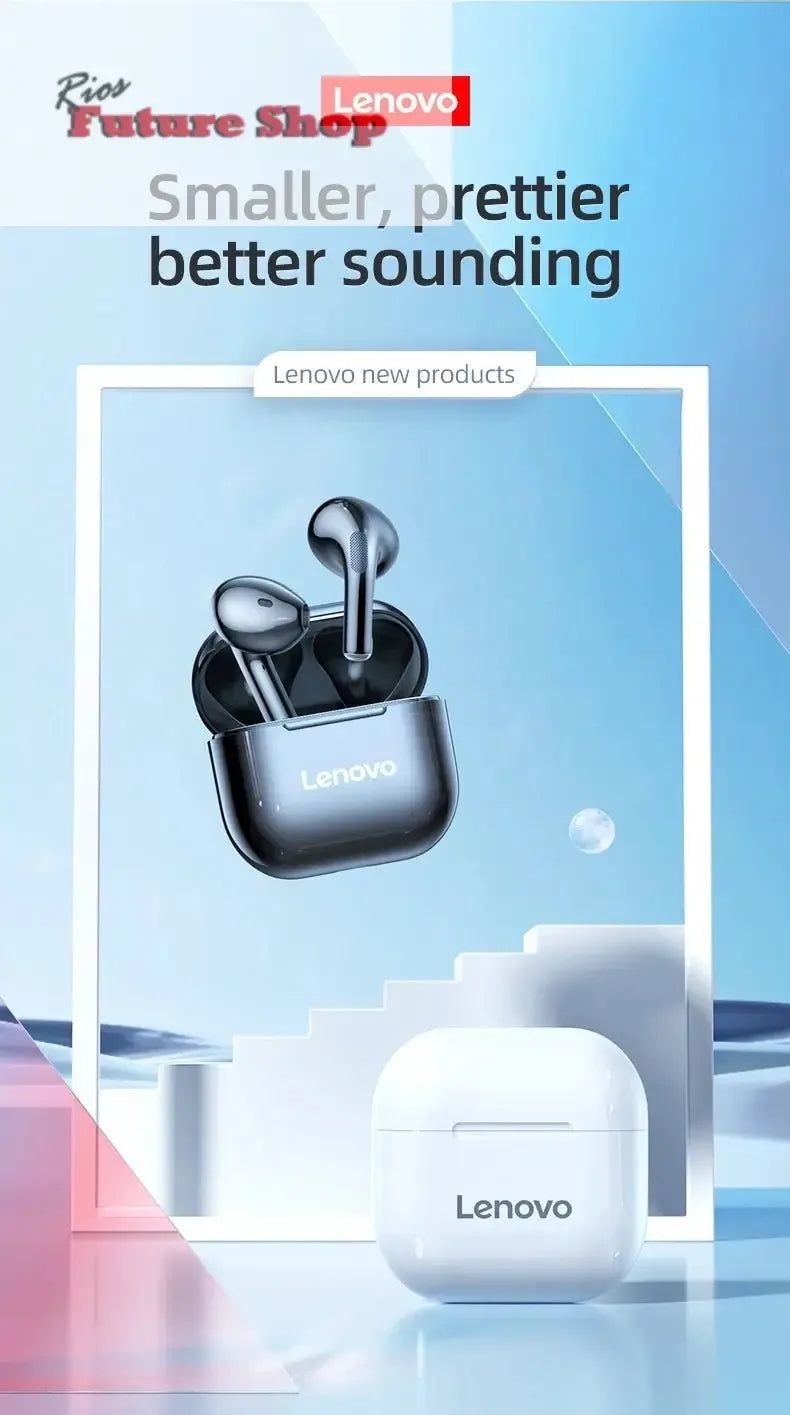 Lenovo lp40 sem fio bluetooth fones de ouvido tws controle toque fone de ouvido jogos hd chamada com microfone 2025 nova escolha - Rios Future Shop