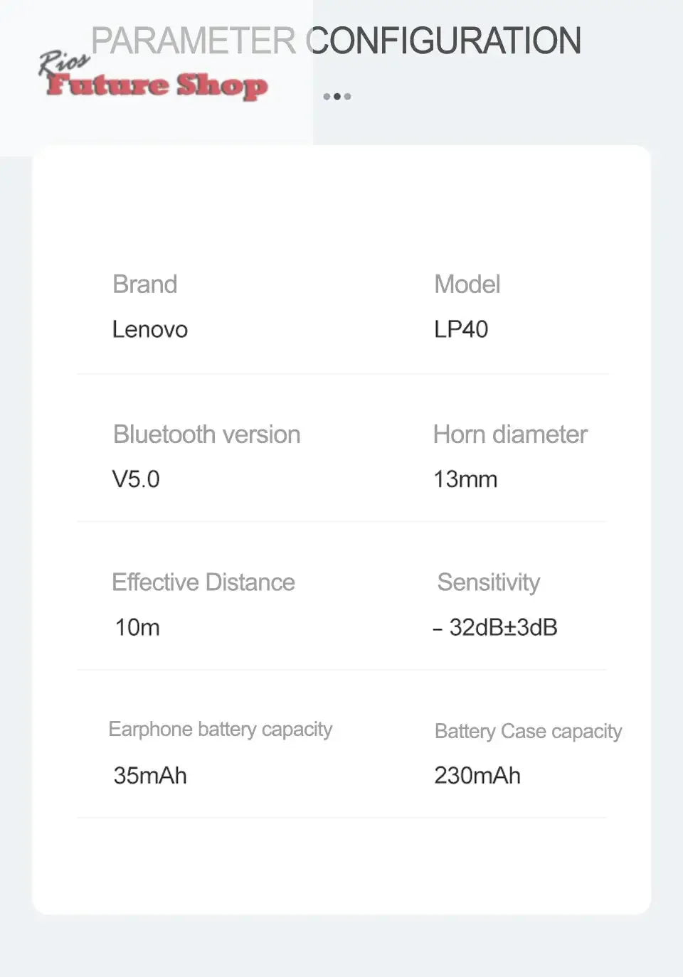 Lenovo lp40 sem fio bluetooth fones de ouvido tws controle toque fone de ouvido jogos hd chamada com microfone 2025 nova escolha - Rios Future Shop