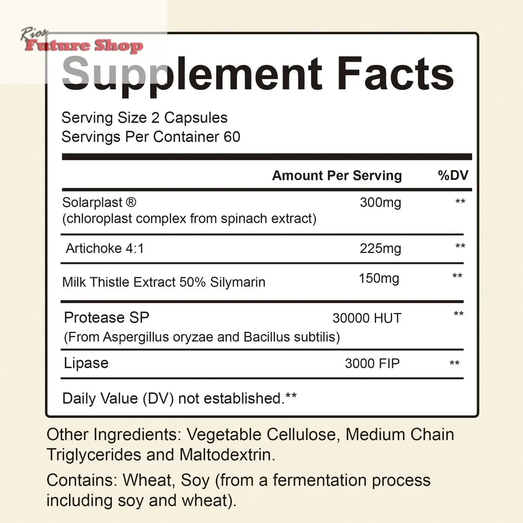 Liver Health - Cardiovascular Health and Detox - Rios Future Shop