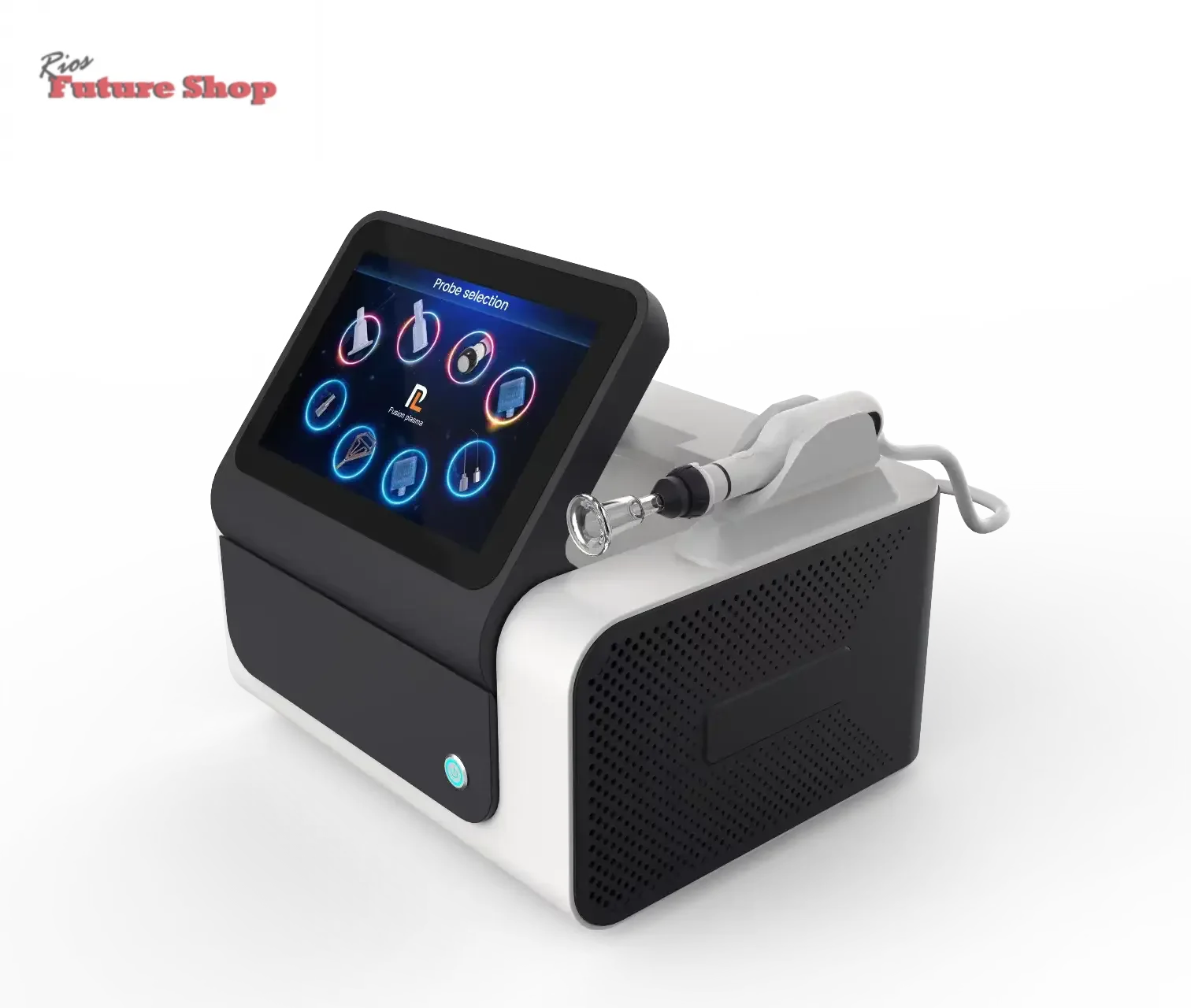 Newest 8 in 1Fusion Plasma Scalp Diamond Stamp Jet Plasma Professional Lase Fibroblast Ozone Wart Spray Pen Removal Salon - Rios Future Shop