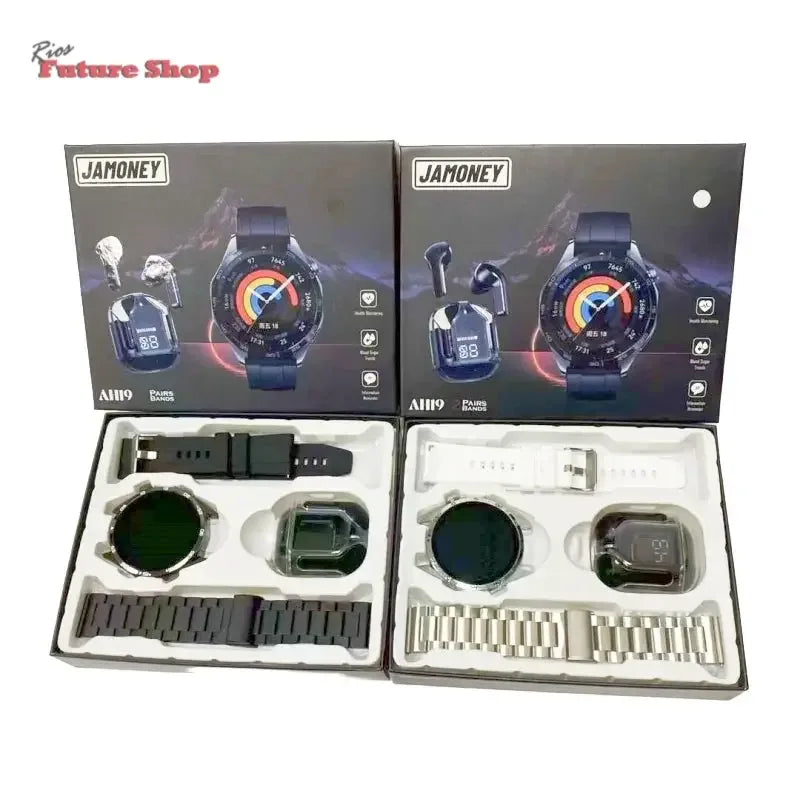 Pack 2-in-1 Smart Watch+ IP67 Compatible IOS/Android - Rios Future Shop