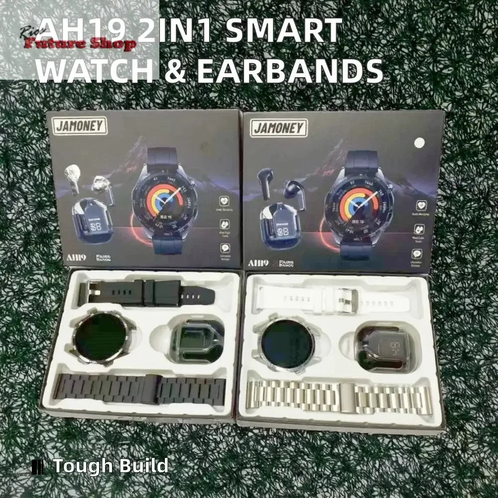 Pack 2-in-1 Smart Watch+ IP67 Compatible IOS/Android - Rios Future Shop