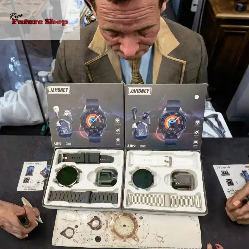 Pack 2-in-1 Smart Watch+ IP67 Compatible IOS/Android - Rios Future Shop