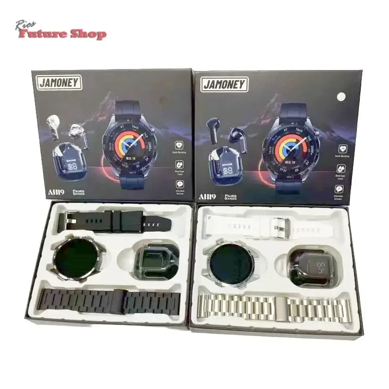 Pack 2-in-1 Smart Watch+ IP67 Compatible IOS/Android - Rios Future Shop