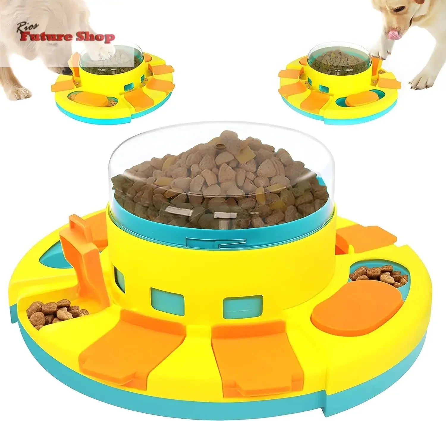 PawPlay Interactive Feeding Toy - Engaging Meal Time Fun for Dogs - Rios Future Shop
